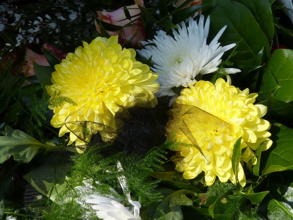 Expresa tus condolencias con estas flores funerarias